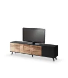 RANDOM RTV-3 TV STAND 200 CM, WOTAN OAK / BLACK order